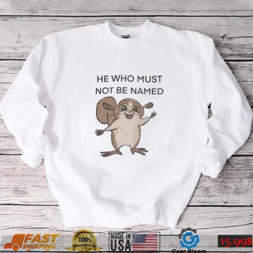 He Who Must Not Be Named Tee Shirt