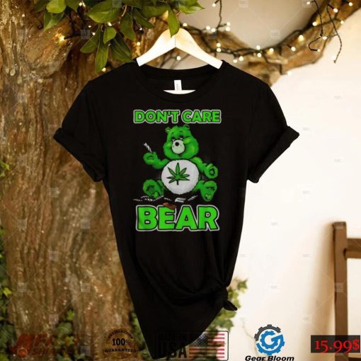 Hippie Dont Care Bear T Shirt