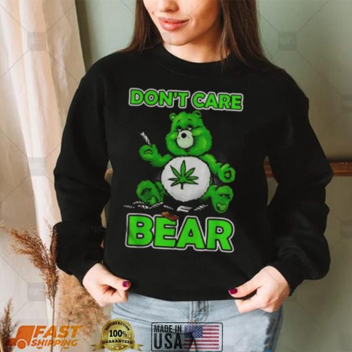 Hippie Dont Care Bear T Shirt