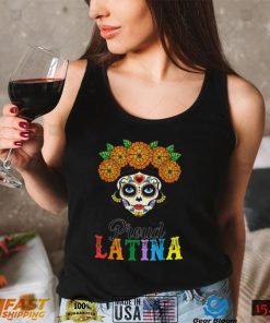 Hispanic Heritage Month Shirt Funny Skull Proud Latina