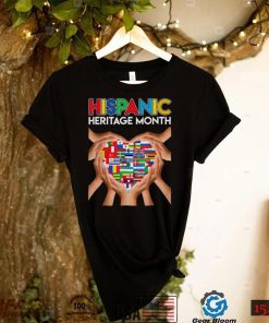 Hispanic Heritage Month Shirt Join Hands All Countries Heart Hands