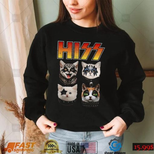 Hiss Funny Cat Lover Halloween Graphic Unisex Sweatshirt