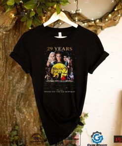 Hocus Pocus 2 T shirt 29th Anniversary 1993 2022 Signatures