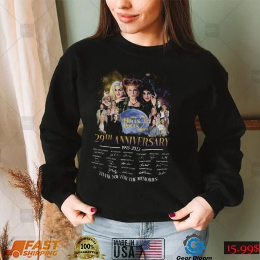 Hocus Pocus 29th Anniversary Shirt Hocus Pocus Sweatshirt