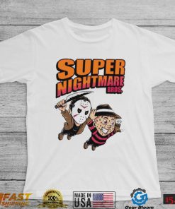 Horror Movie X Super Mario Bros 3 Super Nightmare Bros shirt