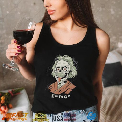 Horror Zombie Albert Einstein Unisex T Shirt