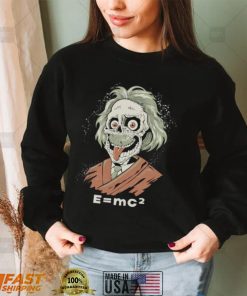 Horror Zombie Albert Einstein Unisex T Shirt