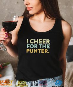 I Cheer For The Punter American Football Rugby Shirt