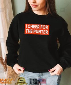 I Cheer For The Punter Gift T Shirt