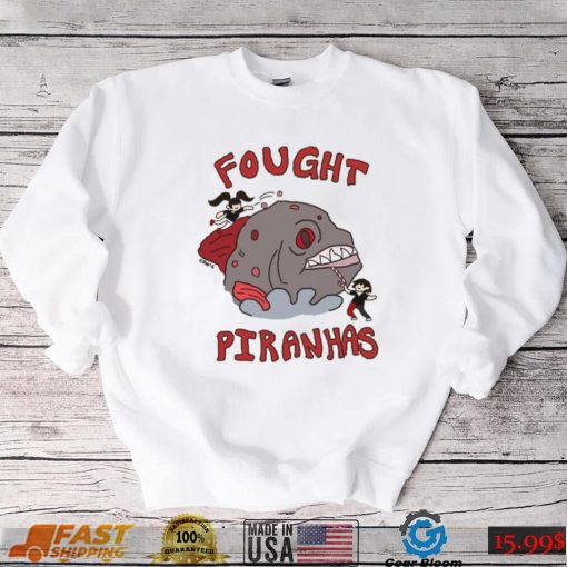 I Fought Piranhas Animated Raconteurs Unisex Sweatshirt