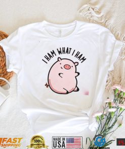 I Ham What I Ham Cute Pun Funny Pig Design Unisex Sweatshirt