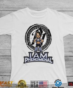 I am phenomenal A.J. Styles Denisesalcedo Royal t shirt