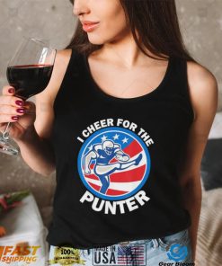 I cheer For The Punter Saying Football Punter Lover Shirt