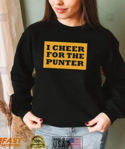 I cheer For The Punter vintage Shirt