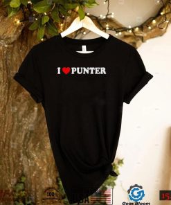 I love Punter , Heart Punter, cheer For The Punter Shirt