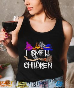 I smell children Halloween witch hats shirt