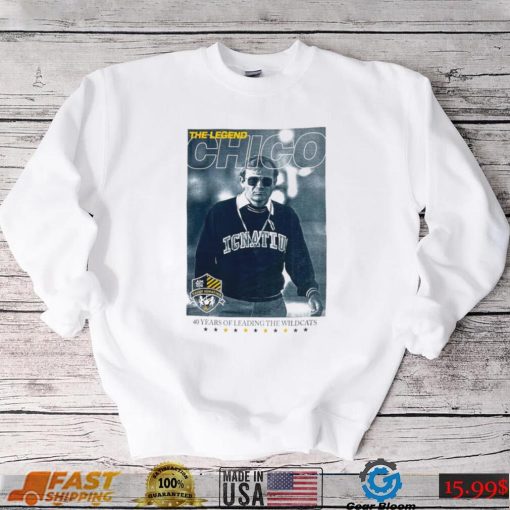 Ignatius Coach Chuck Kyle the Legend Chicago 40 years of Leading the Wildcats photo shirt