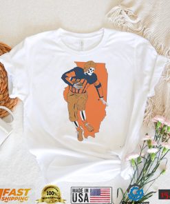 Illinois Fighting Illini Football skeleton State shirt