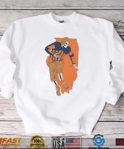 Illinois Fighting Illini Football skeleton State shirt