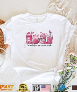 In October We Wear Pink T Shirt, Pink October, Pink Ribbon Shirt, Breast Cancer Gift, Cancer Awareness Tee, Witch Hoodie