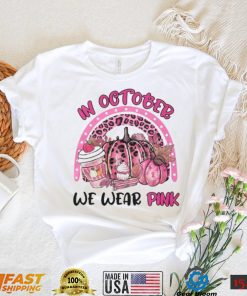 In October We Were Pink Sweatshirt, Leopard Pink Pumpkins