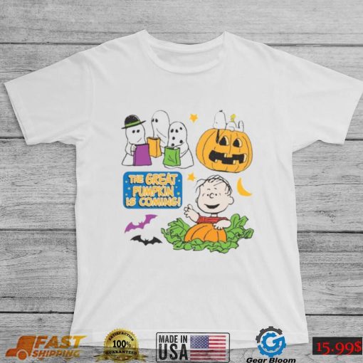 Its The Great Pumpkin Charlie Brown Halloween Shirt Snoopy Halloween