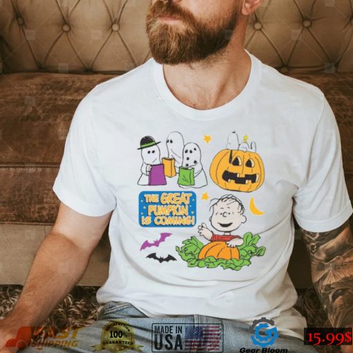 Its The Great Pumpkin Charlie Brown Halloween Shirt Snoopy Halloween