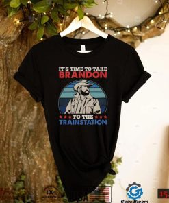 It's time to take brandon to the train station vintage shirt