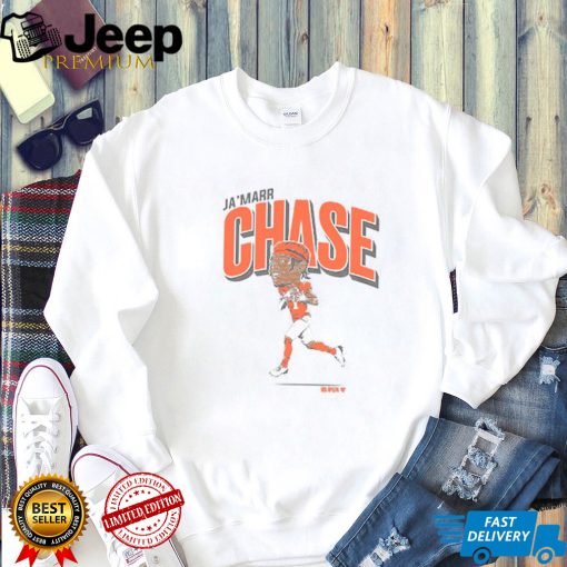 Ja’Marr Chase Caricature Shirt, Cincinnati