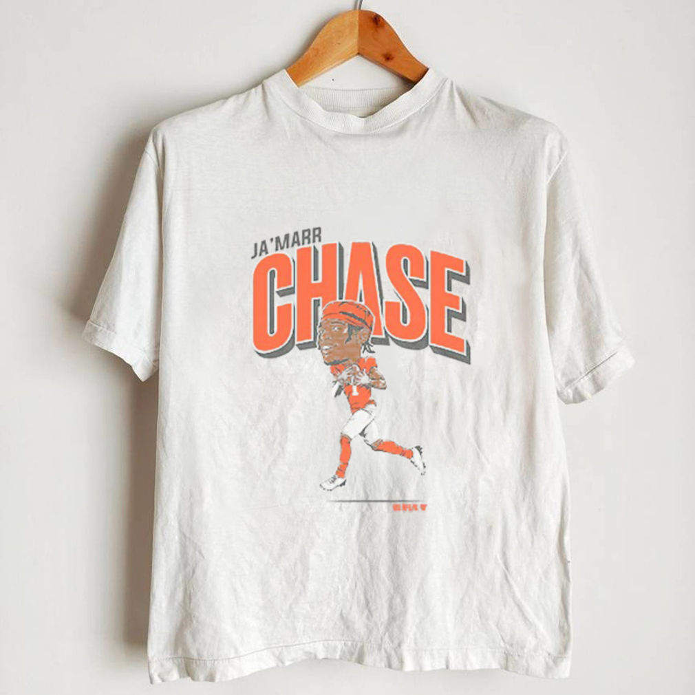 Ja'Marr Chase Caricature Shirt, Cincinnati