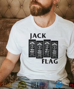 Jack Flag Jack Daniel’s Tennessee Whiskey Black Flag Parody shirt