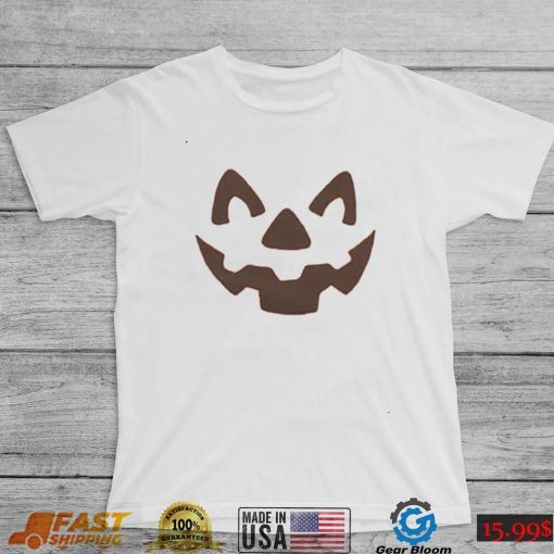 Jack O Lantern Face Halloween Shirt