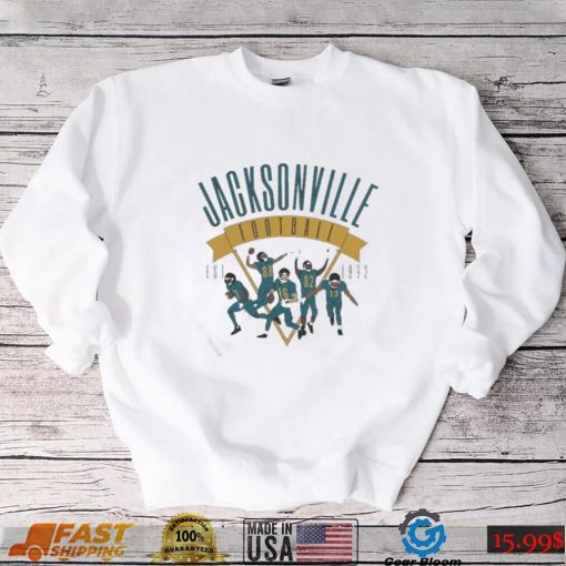 Jacksonville jaguars football retro style NFL est 1993 t shirt