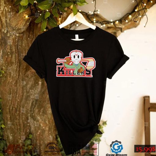 Jason Voorhees Friday The 13th Crystal Lake Killers hockey logo shirt