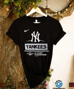 New York Yankees Nike 2022 AL East Division Champions Postseason shirt