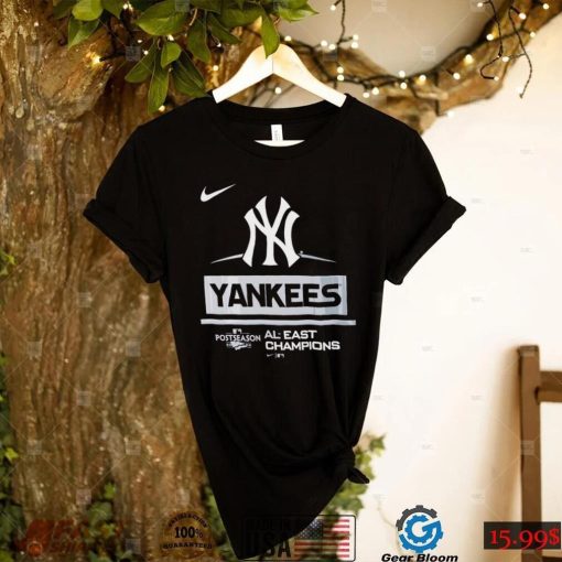 New York Yankees Nike 2022 AL East Division Champions Postseason shirt