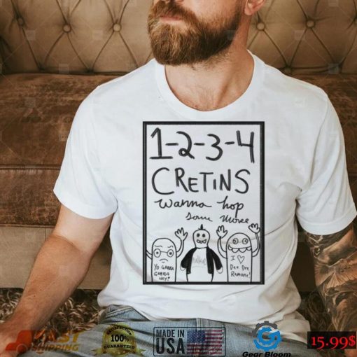 1 2 3 4 Cretin Hop The Ramones Unisex T Shirt