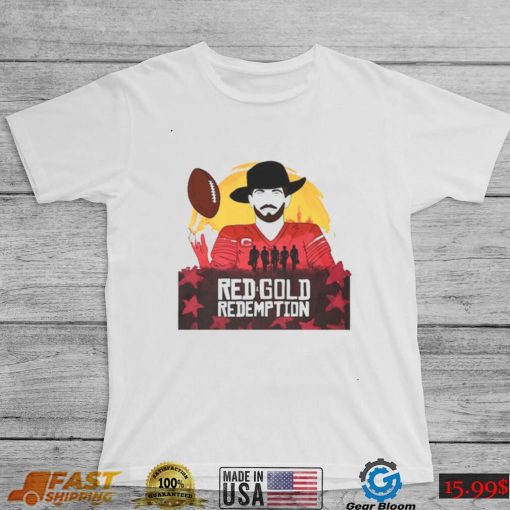 Jimmy G Red And Gold Redemption Shirt