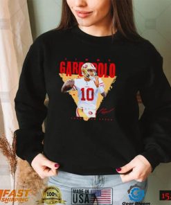 Jimmy Garoppolo San Francisco 49ers signature shirt