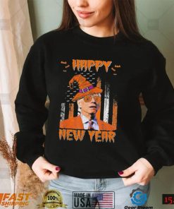 Joe Biden Confused Happy New Year Halloween T shirt