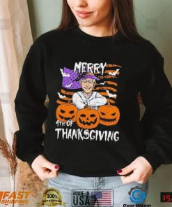 Joe Biden Confused Merry 4th Of Thanksgiving Halloween T shirt