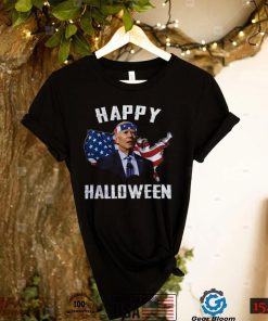 Joe Biden Halloween T Shirt Joe Biden Happy Halloween American Flag 4Th Of July