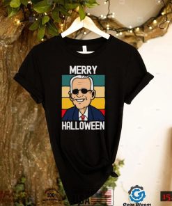 Joe Biden Halloween T Shirt Merry Halloween