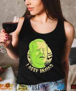 Joe Biden Zombie I Need Brains Halloween Shirt