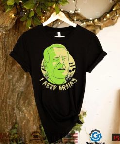 Joe Biden Zombie I Need Brains Halloween Shirt