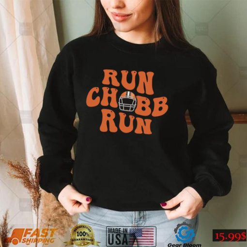 Vintage Run Chubb Run Funny Style Cleveland Nick Chubb Sweatshirts