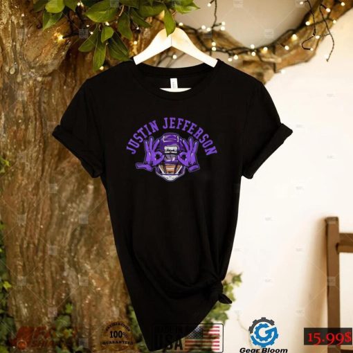 Justin Jefferson Minnesota Vikings the Griddy art shirt