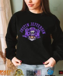 Justin Jefferson Minnesota Vikings the Griddy art shirt