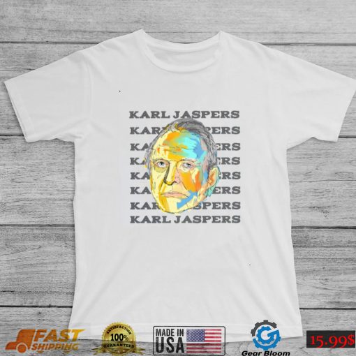 Karl Jaspers Name Illustration German Political Unisex T Shirt