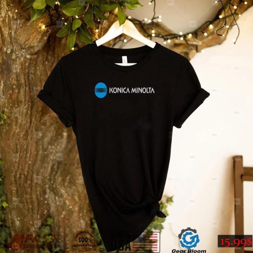 Konica Minolta logo shirt